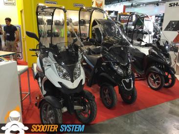 Isotta, Piaggio MP3, Quadro, scooter 3 roues, scooter à toit, Yamaha Tricity