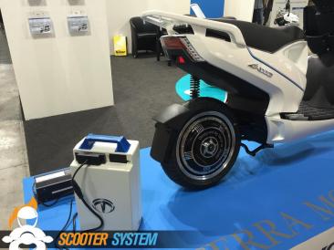 batterie, scooter électrique, Terra Motors