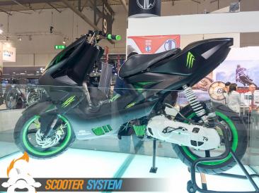 MBK Nitro, Monster Energy, scooter 50, Tuning