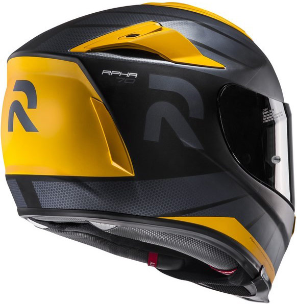 Avec ce casque intégral RPHA 70, HJC soigne le confort des motocyclistes