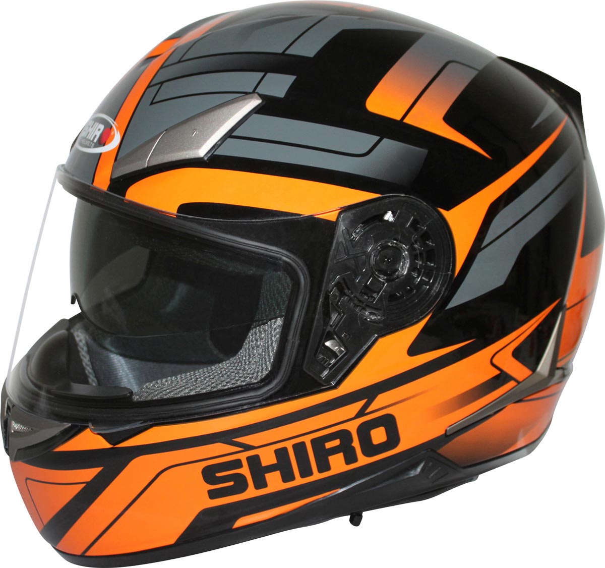 Pour 2015, Shiro a lancé ce casque intégral SH-715 au look Racing
