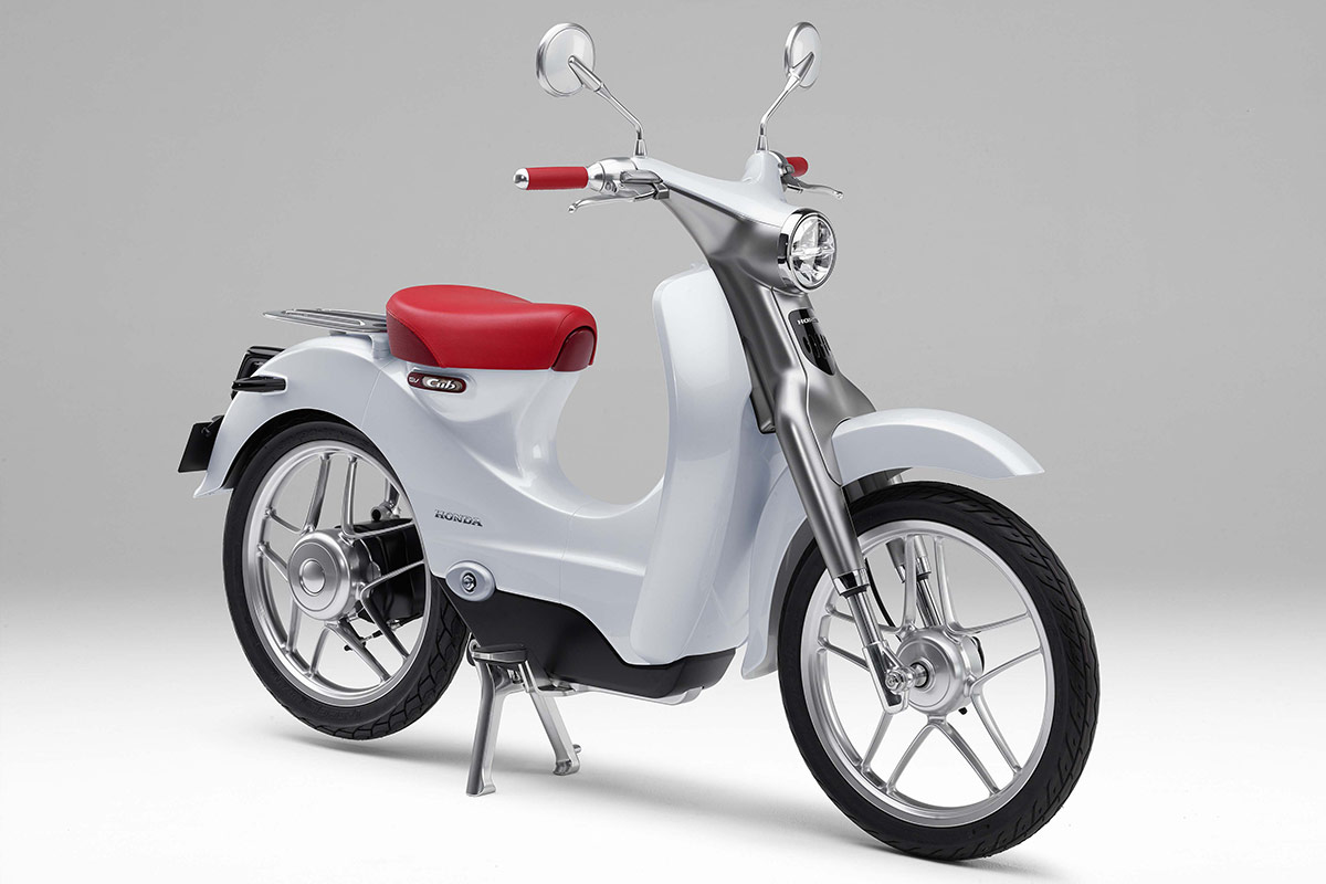 Honda exposera sur son stand du Tokyo Motor Show ce concept-scooter EV-Cub