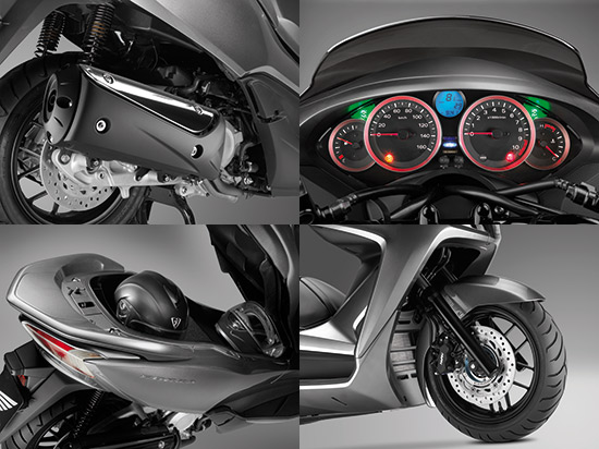 Le qualificatif Grand Touring a du sens : admirez les équipements du Forza 300 !