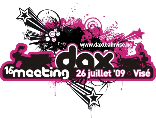 Affiche du meeting Dax Team Visé 2009