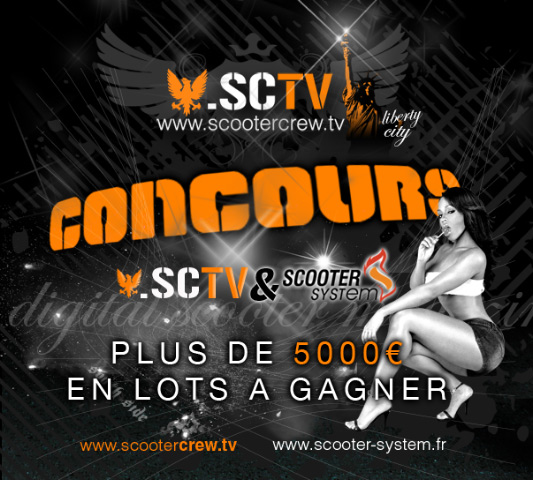 Concours ScooterCrew & Scooter System
