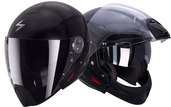 Casque moto et scooter Crossover Scorpion Exo 300 Air