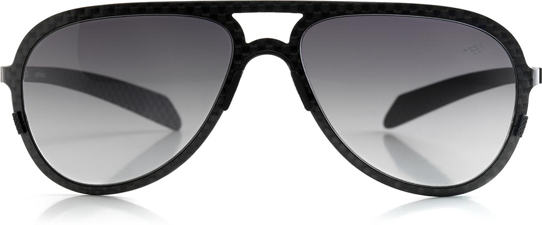 Les lunettes de soleil RBRE 131 sont conçues en fibre de carbone véritable (299.90€)