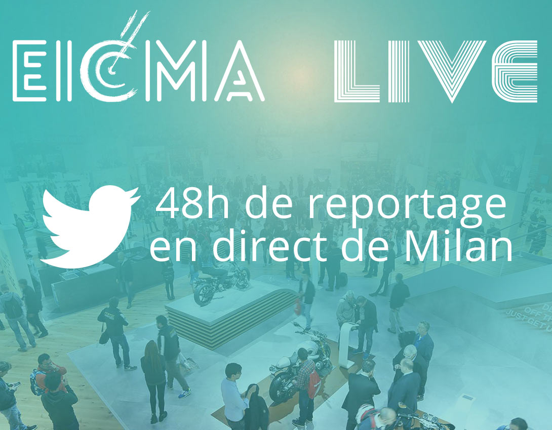 Suivez le salon EICMA de Milan en direct avec notre « Live Tweet »