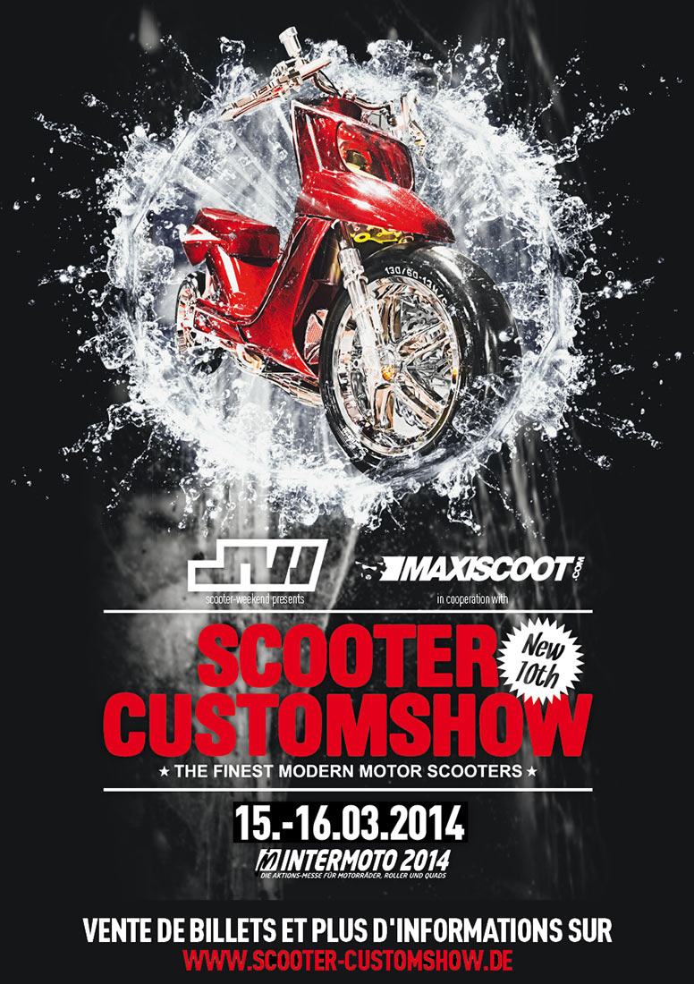 Scooter Custom Show 2014, rdv à Sarrebruck