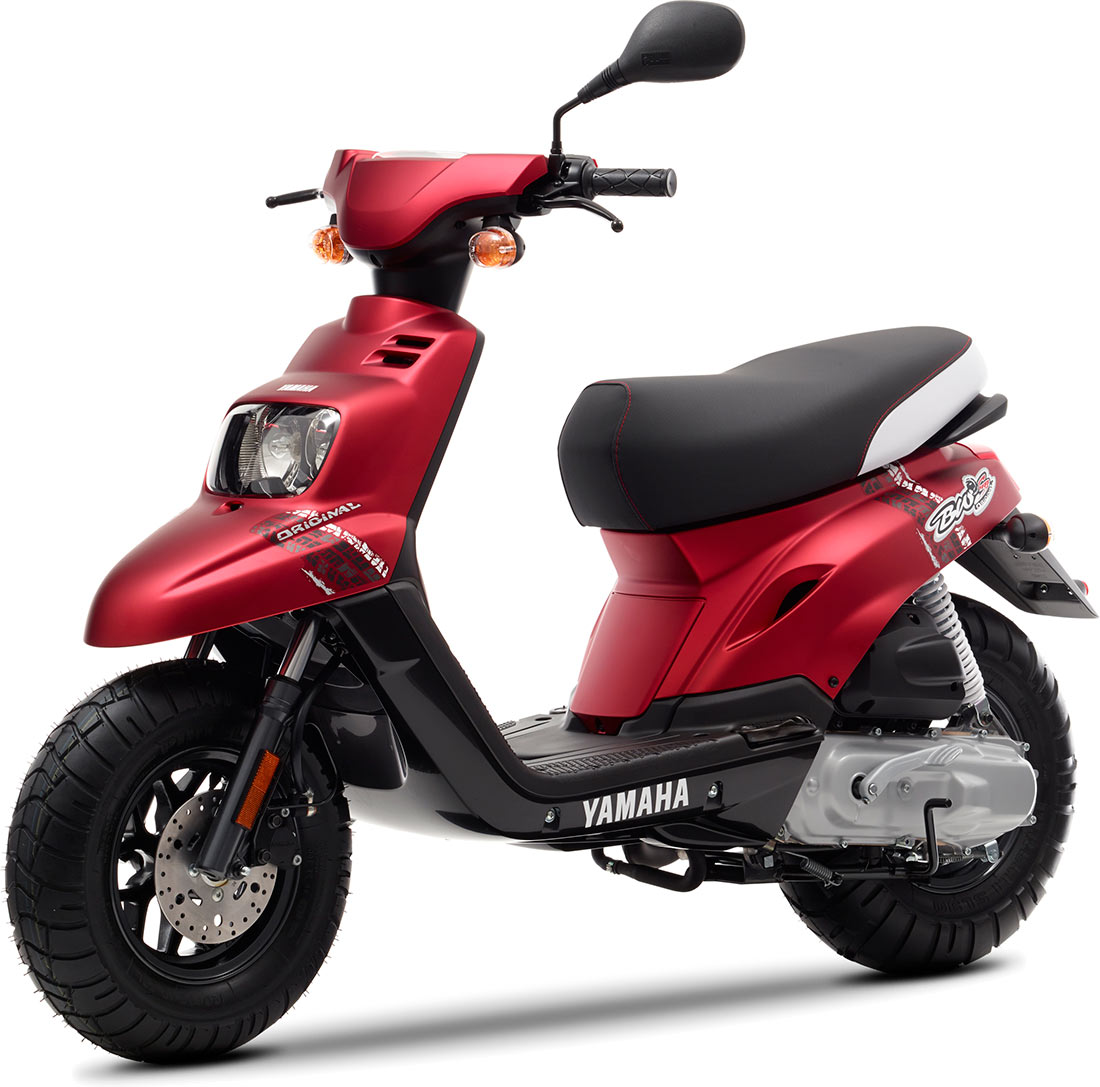 Le Yamaha Bw's 2014 sera disponible en Anodized Red. Superbe non ?