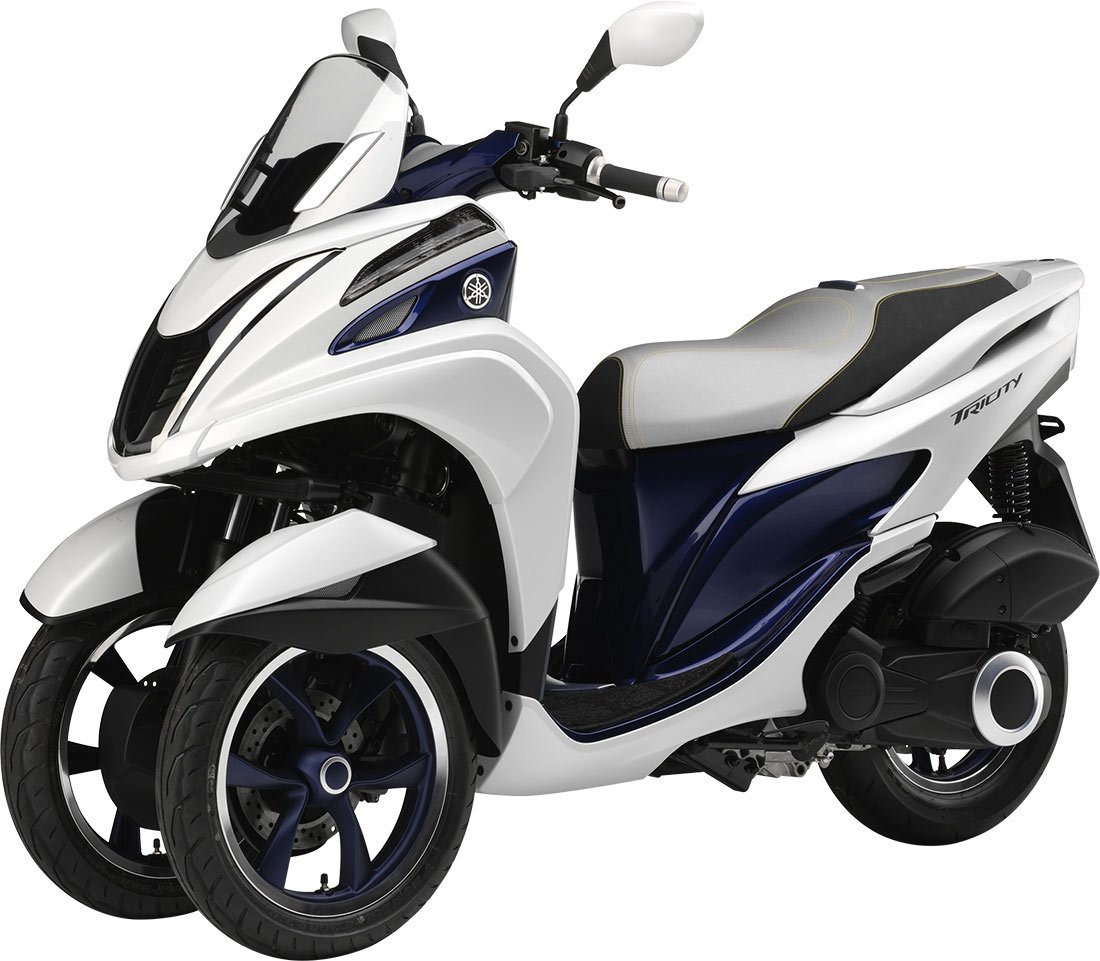 Le Yamaha Tricity fait partie de la gamme nouvelle mobilité