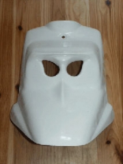Face avant Willy Hubert avec masque pour MBK Booster Spirit