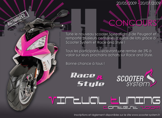 Concours Scooter System Virtual Tuning Contest 2009