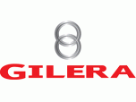 Logo de la marque de 50 à boîte Gilera