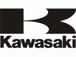 Logo de la marque de 50 à boîte Kawasaki