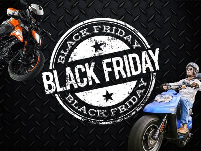 Black Friday : des promos 100% moto et scooter