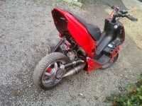 Peugeot Speedfight 2 Speedy 2 Red And Black (perso-20825-6dd23bee)