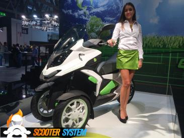 concept scooter, Quadro, Quadro Oxygen3, scooter 3 roues, scooter électrique