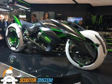 concept moto, Kawasaki, moto électrique