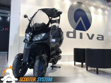 Adiva, Adiva AD1, scooter 3 roues, scooter à toit