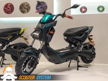 Naked, scooter électrique, Yadea
