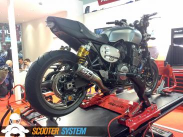 atelier, Bike-Lift, outillage, plateforme motorisée, Yamaha XJR