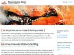 Aperçu du site Motorcycle Blog