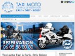 Site web Taxi Moto Paris