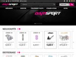 Aperçu du site de e-commerce Dam Sport