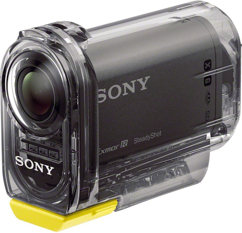 Le boîtier qui accompagne la caméra embarquée Sony est 100% étanche