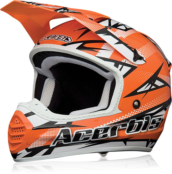 Le casque cross Acerbis Atomik 035 laisse présager du bon pour la gamme 2013