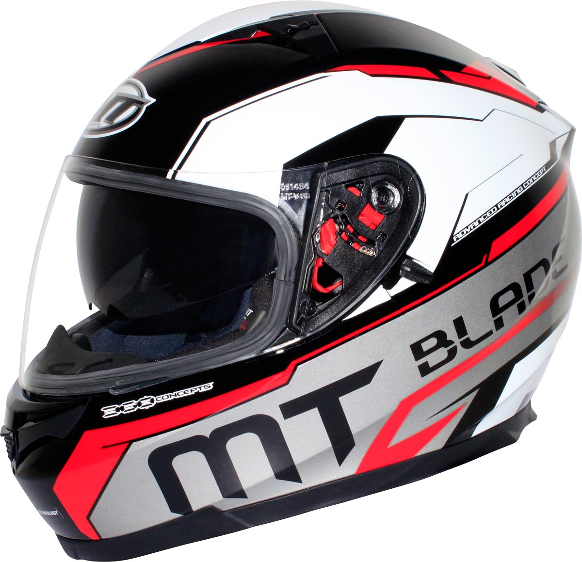 MT Helmets produit des casques en Polycarbonate comme ce Blade SV