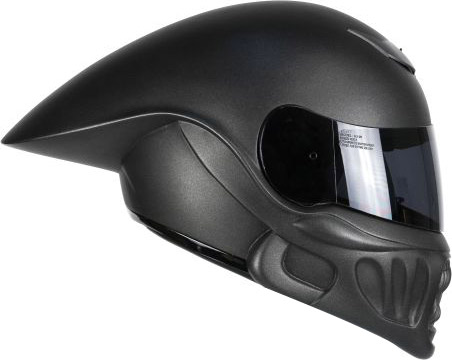 Le casque Nlo Moto Alien reproduit la tête d'un Xénomorphe