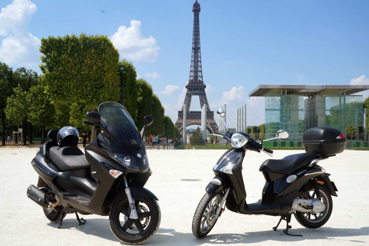 Club Scooter propose un service de location de scooter à Paris en en banlieue