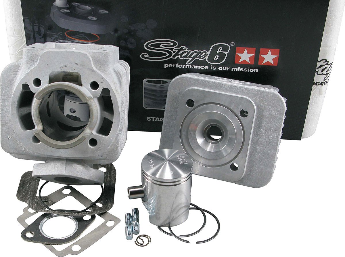 Voici le cylindre-culasse Stage6 Sport 50cc MKII pour MBK Booster / Stunt