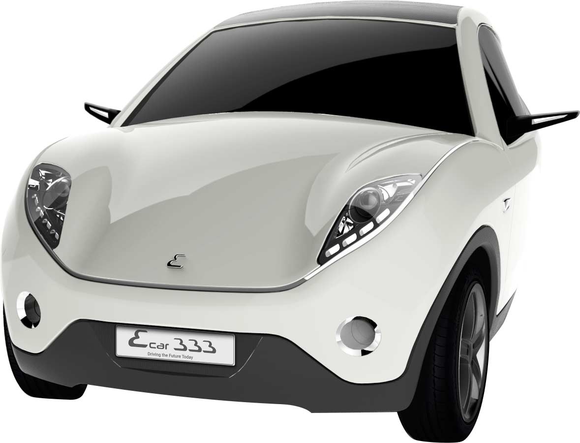 L'E-Car 333 a été présentée il y a quelques jours à l'expo « Dream Cars »