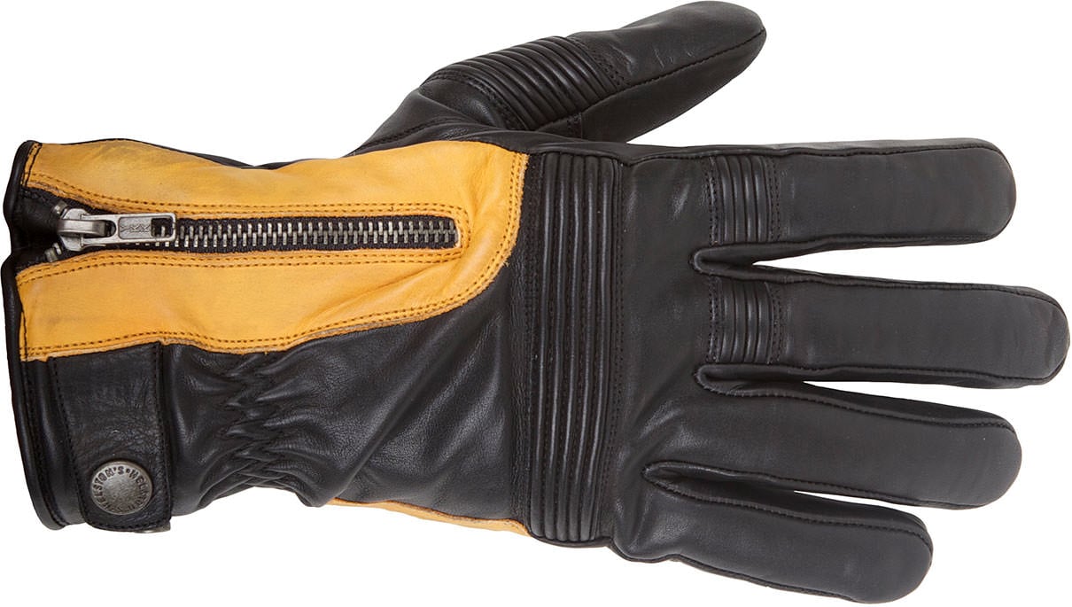 Les gants Helston's Zip sont conçus pour les trajets en moto et scooter hivernaux
