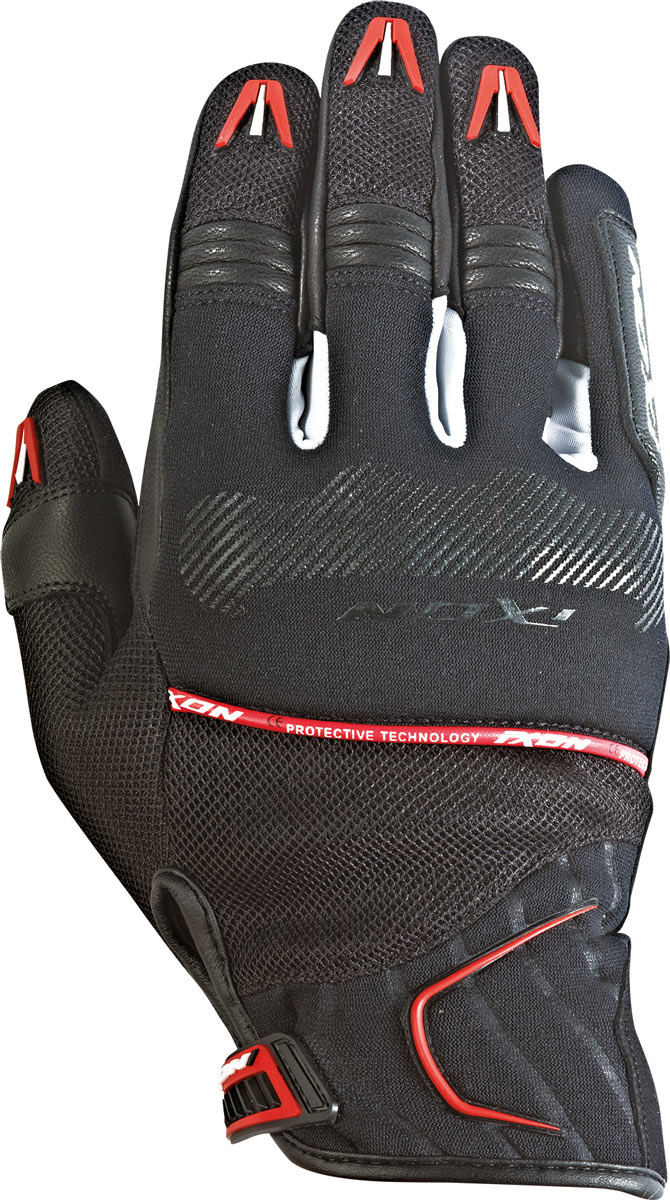 Les gants moto Ixon RS Lap HP sont adaptés aux trajets estivaux
