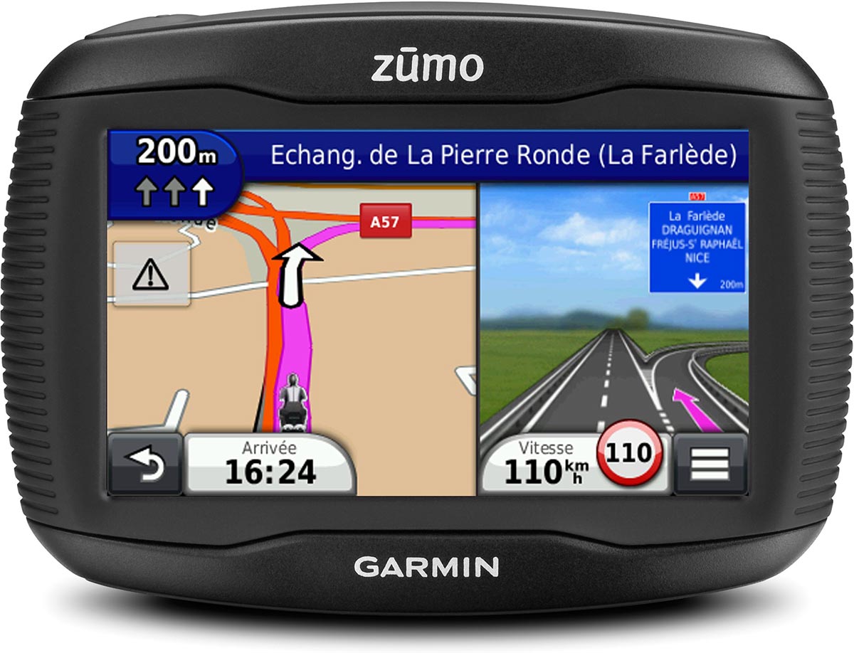 Pour le pack maxi-scooter, Kymco offre ce GPS Garmin Zumo 310