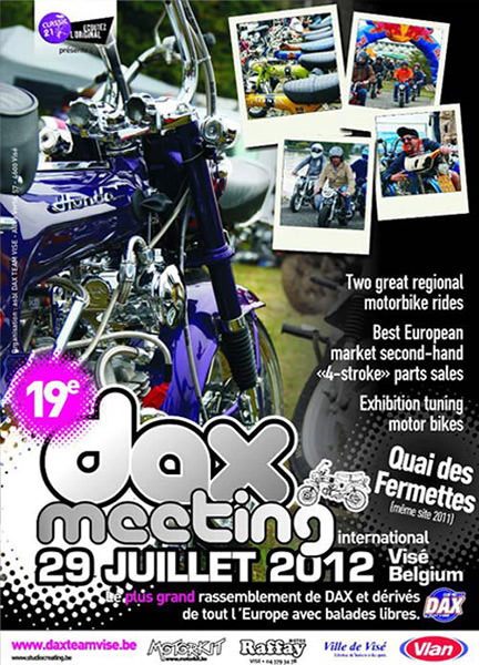 Le meeting du Dax Team Visé se tiendra le 29 juillet 2012 en Belgique