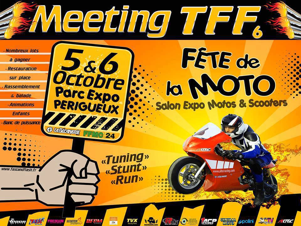 Programme du meeting Fast and Flash de Périgueux 2013