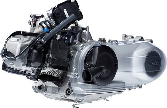 Le nouveau moteur Piaggio / Vespa 3V est un condensé de technologies