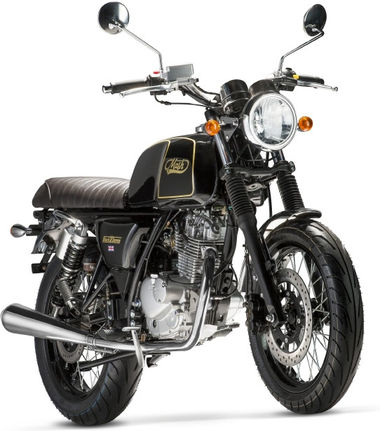 La Mash Black Seven 125 est la dernière moto du français Sima