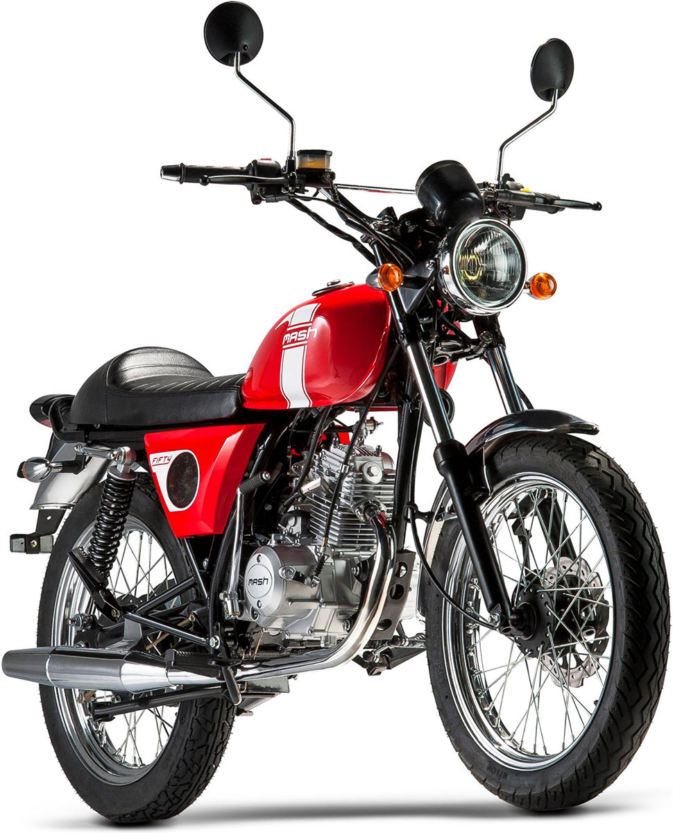 Pour 2016, Mash lance une moto vintage de 50cc : la Fifty