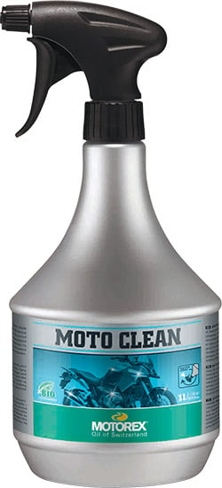 Le Motorex Moto Clean est un spray nettoyant très puissant