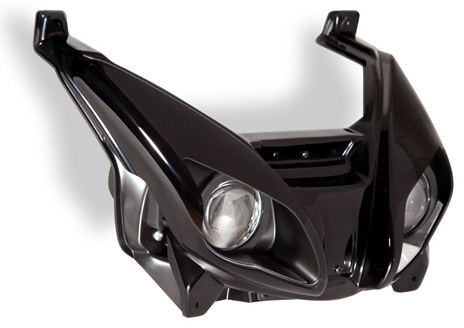 Optique lenticulaire BCD Design pour maxi-scooter MBK Skycruiser et Yamaha X-Max