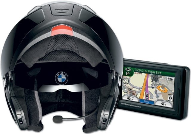 Casque moto BMW Motorrad Système 6 avec kit de communication Bluetooth pour GPS