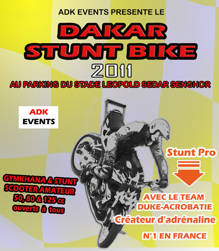 Dakar Stunt Bike 2011 au Sénégal