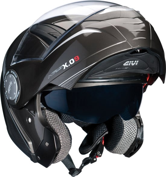 Le nouveau casque moto et scooter modulable Givi X09
