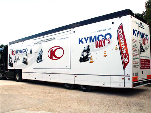 Camion des Kymco Day's